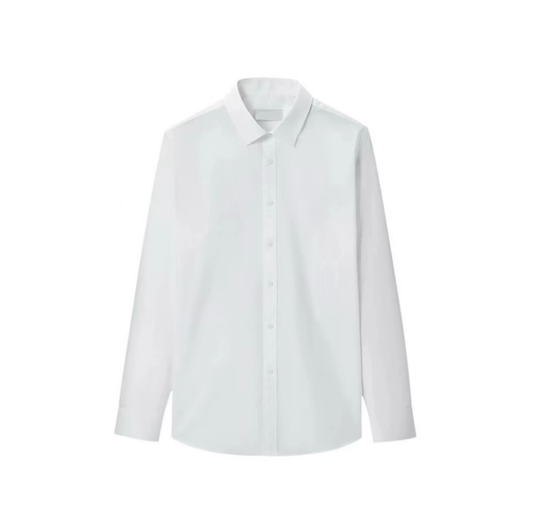 Men's Classic Commuter Model Formal White Shirt